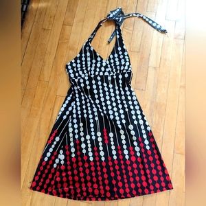 Poka Dot halter dress